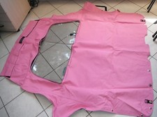 SUZUKI SJ CABRIO LADERAUMABDECKUNG PICKUP VERDECK WINDSCHOTT FARBE ORCHID ROSA