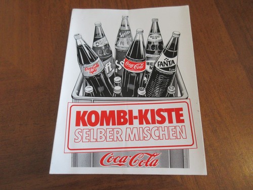 Alter coca cola - coca-cola, 80er