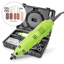 130W Stabschleifer Set +Zubehör/Ständer/flexible Welle Gerad Mini Fein Schleifer