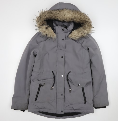 Primark damen parka jacke grau - damen,