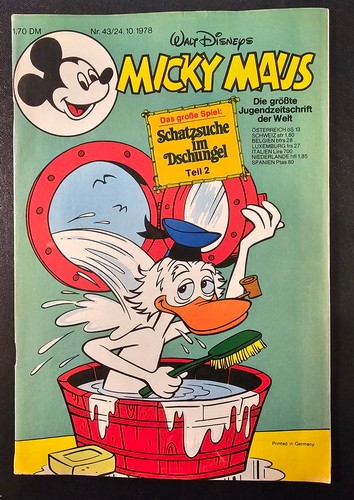 Micky maus heft 1978 - maus, 43