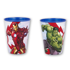 Avengers Becher Set Kinder Trinkbecher Superhelden Kinderbecher 260 ml BPA-frei