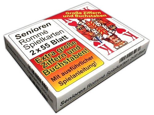 2x55 blatt senioren - senioren, rommé