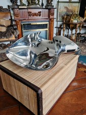 Alessi Design-Schale von Alessi Steven Blaess Edelstahl Sammlerstück XL