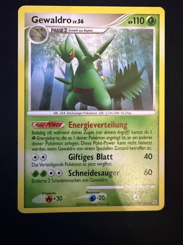 Gewaldro pokemon karte - lv., 56