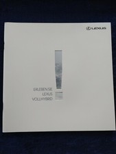 LEXUS Programm Prospekt 2012 CT 200h GS 450h LS 600h RX 450h