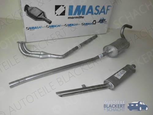 Imasaf auspuffset komplett - auspuffset,