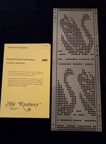 Strickkartenanzug brother - strickkartenanzug,