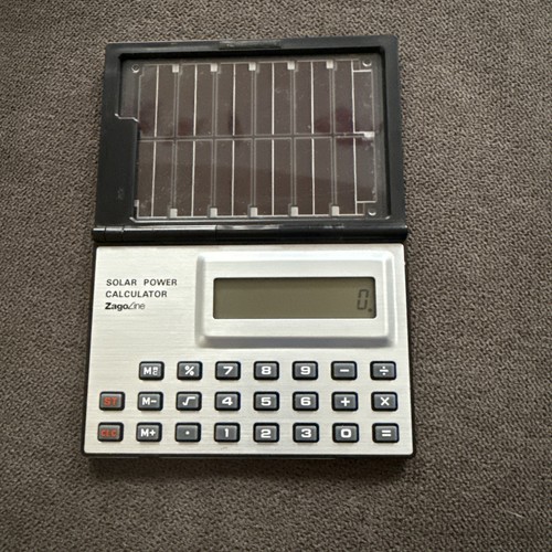 Vintage solar taschenrechner - vintage, solar-taschenrechner