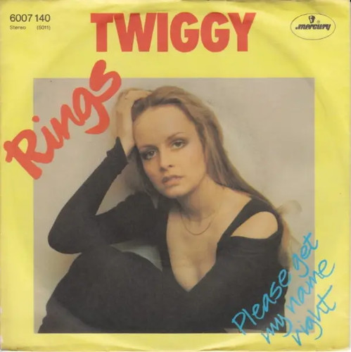 Twiggy rings original - original, pressing