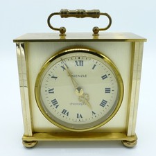 Kienzle Tischuhr Messing