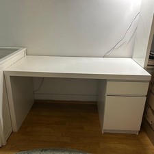 IKEA MALM Schreibtisch, Weiß
