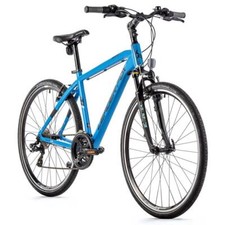 28 Zoll Alu Cross Fahrrad Leader Fox Away  Cross Bike 21 Gang Rh 48 cm Blau