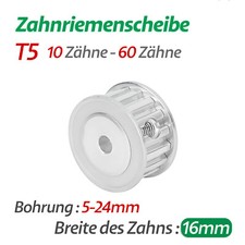 T5 10-60 Zähne 16mm Breite