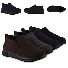Herren Warm Gefütterte Winter Boots Stiefeletten Gesteppte Schuhe 841500