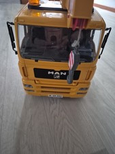 Bruder MAN Kran LKW, Tele - Crane TC4500, Spielzeug Auto