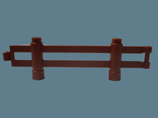 Lego Duplo Zaun Element Braun Weidezaun