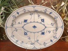 ROYAL COPENHAGEN Denmark MUSSELMALET  - Servierplatte / Platte 34cm - 1 / 98