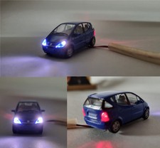 Wiking 1390122 Mercedes Benz A160 1:87 H0  beleuchtet - Beleuchtung mit Figuren
