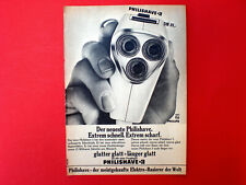 1967 Werbung aus Zeitschrift  Rasierapparat PHILISHAVE 3
