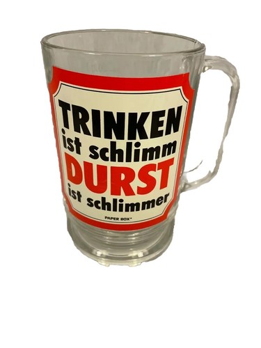 Bierkrug trinken ist schlimm - bierkrug, "trinken