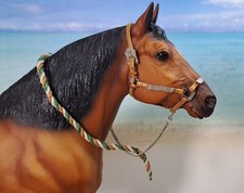 Lederhalfter Western Halfter für Breyer Resin Stone Modellpferde model horse