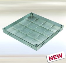 Schachtabdeckung 1135 mm x 1135 mm Stahl verzinkt befüllbar 125 kN