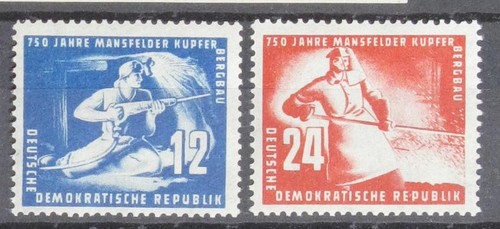 Ddr 273 274 - mansfelder, kupfer