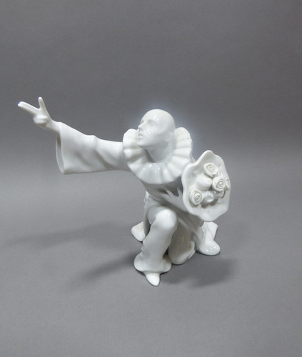Figur porzellanfigur clown - figur,