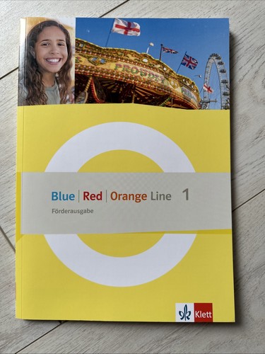 Klett blue red orange - blue,