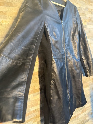 Damen ledermantel echtleder - ledermantel,