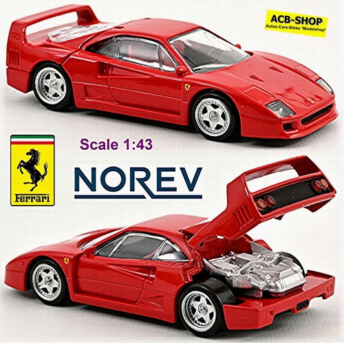 Ferrari f40 coupe 1987 rot - 1987-92,