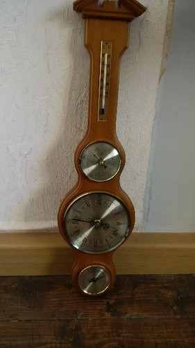 Barometer gebraucht eiche - barometer,, gebraucht,