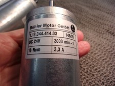 BÜHLER DC Motor 12-24V, 52mm