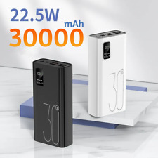 Original Akku Powerbank  Batterie 10000-20000-30000mAh mit LED mit 2-4USB