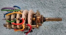 Drehschalter - 10 Rastpositionen/5 Schaltebenen/Keramik /aus Röhrentester TV-7