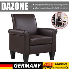 PU Leder Sessel Modern Sessel Clubsessel Relaxsessel Polstersessel Einzelsofa DE