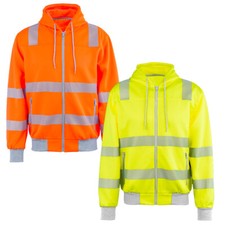 Planam Norit Warnschutz Hoody Herren Warnkleidung Workwear Pullover