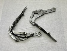 BMW E46 Scharniere Scharnier Motorhaube vorne links rechts Silber Kein Unfall