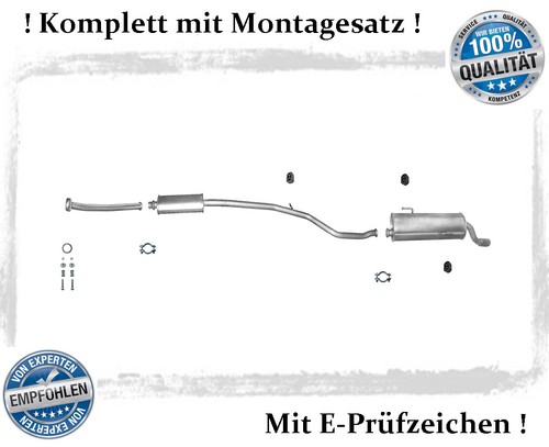 Auspuffanlage für peugeot - für,