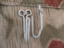 2 x Koppelhaken ,Aluminium, Deutsch, Alte Variante .