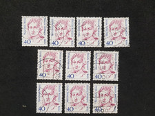 Berlin Frauen 10 x Maria Sibylla Merian 40 Pf , Mi-Nr 788