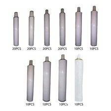 Leere Aluminium-Farbtuben