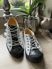 POMP EJECT Schuhe In Größe 41 Schwarz Weiß Silber Neu