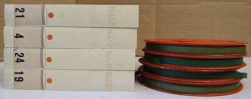 Orange spulen 13cm - st.,