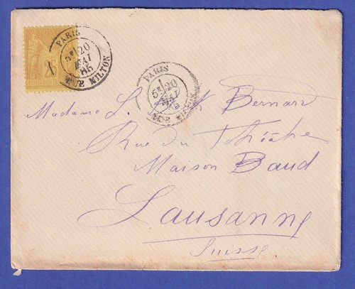 Frankreich 1885 78 auf - 78,