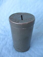 Antike Metallspardose VAN