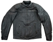 HARLEY DAVIDSON Cafe Racer Biker Motorrad Lederjacke 46 S-M