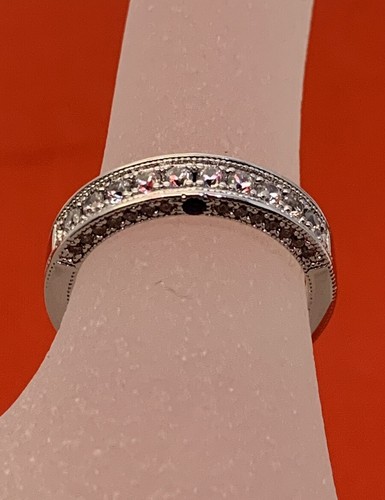 Eleganter damenring silber - eleganter, in