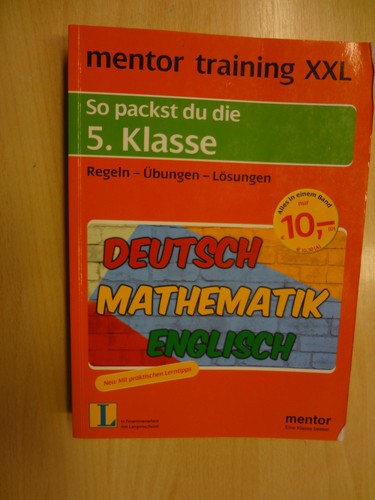 Mentor training xxl so - mentor,